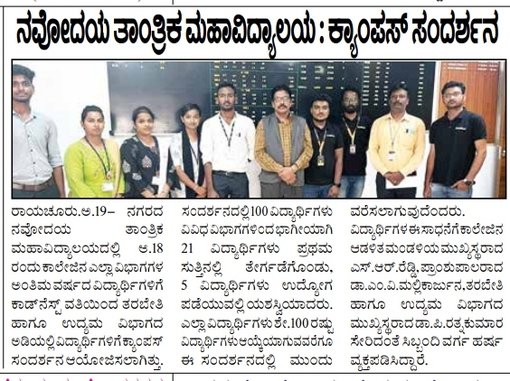Placements – KODNEST Technologies Pvt ltd, 2022
