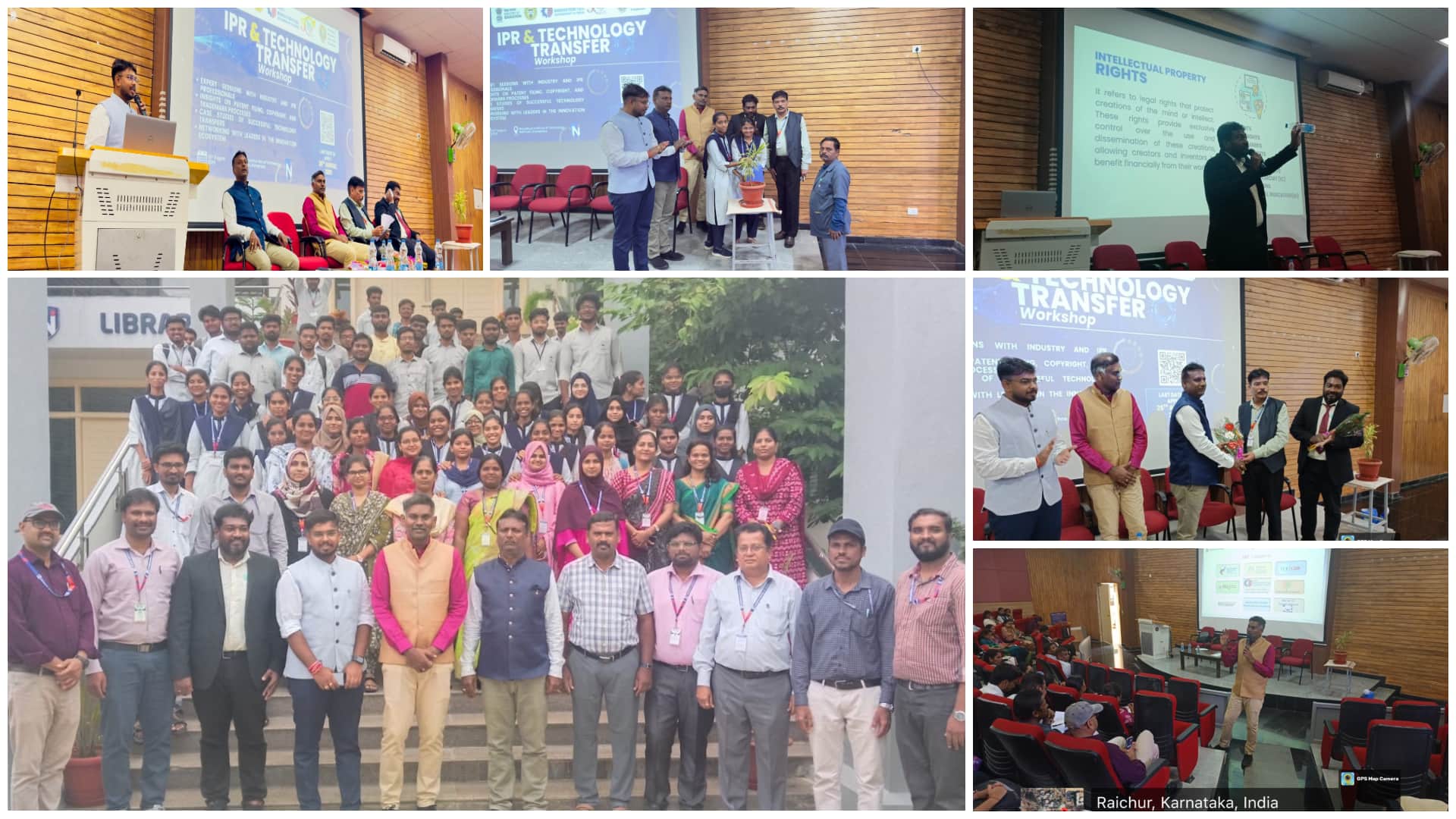 One Day Workshop on IPR & Technology Transfer at NIT Raichur | 26th August 2025