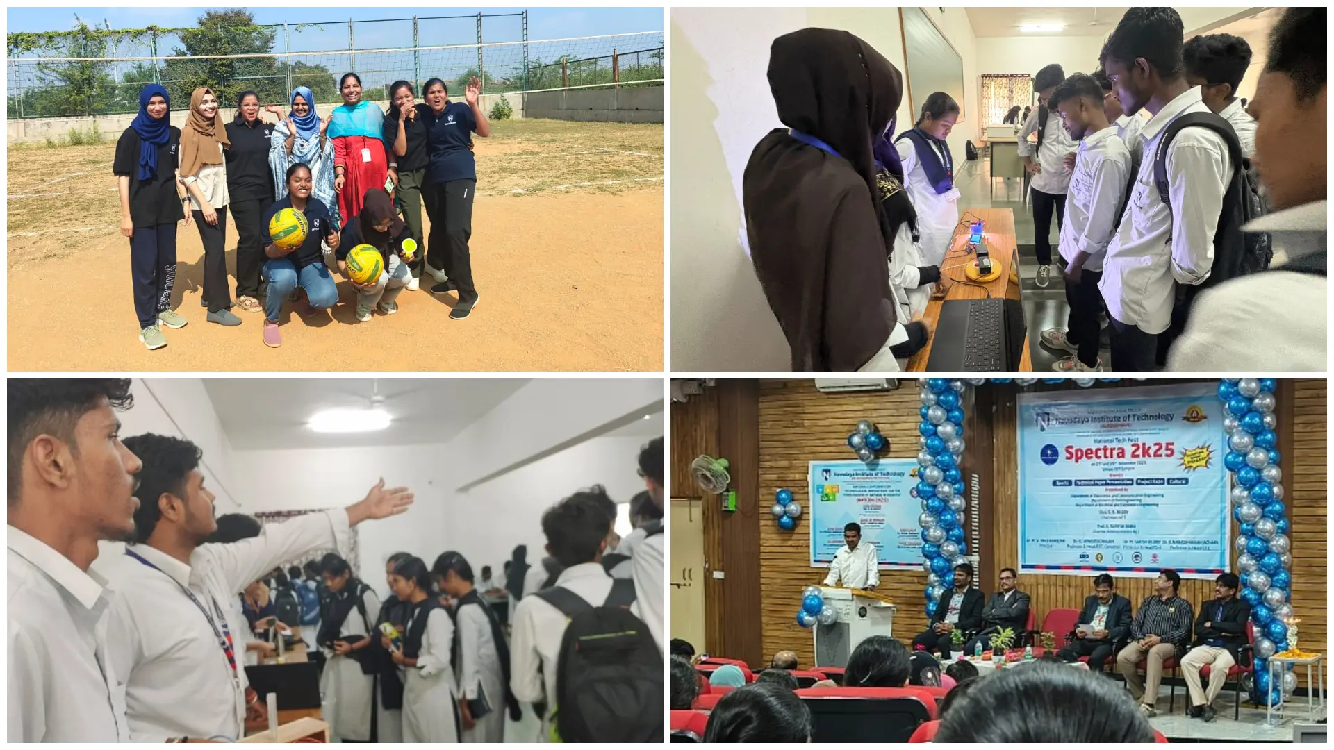 NIT Raichur Hosts Two-Day Tech Fest Spectra 2K25 Organized by ECE, EEE & Civil Departments