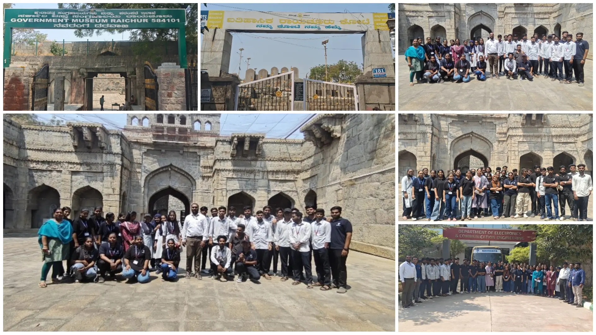 ECE Department Organizes IKS Heritage Visit to Raichur for VTU Curriculum Enhancement