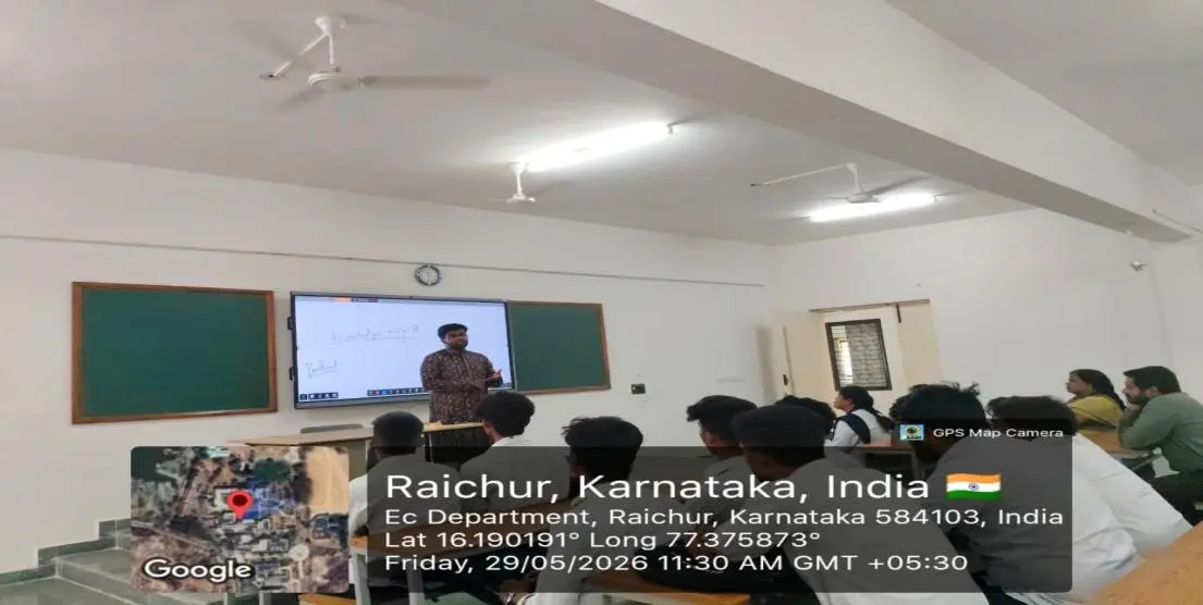 ECE Department Hosts Alumni Guest Lecture by Data Scientist on 29 May 2026 at NIT